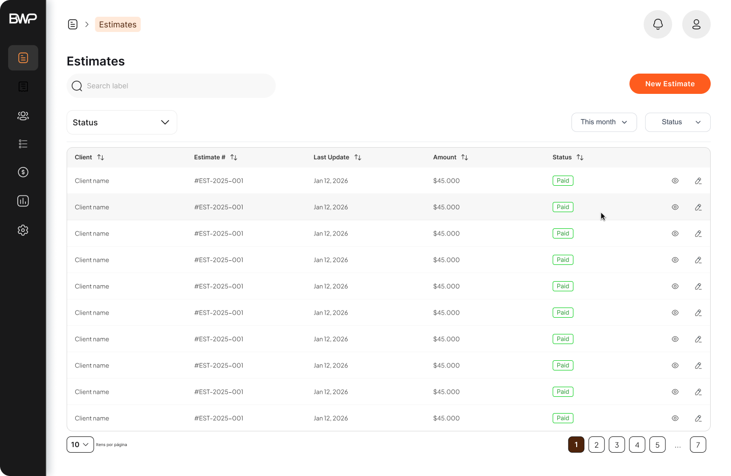 Estimates | BuildWisePro